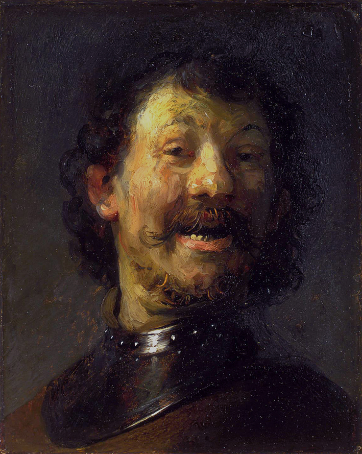  伦勃朗·梵·莱茵 Rembrandt van Rijn——微笑的老人画像